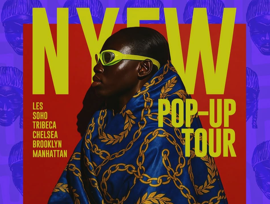 NYFW Pop-Up Tour flyer