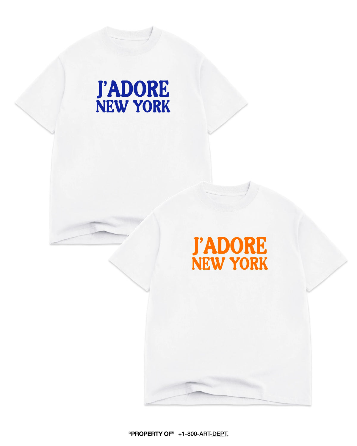 J'ADORE NEW YORK T-Shirt - Inspried By Classic Dior - All Colors
