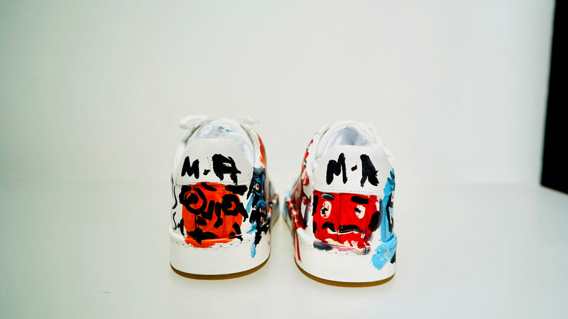 ENFANT INCONNUS X Allen Edmonds Barnes Sneaker - 1 of 1 Hand Painted by Marc Andre - Size 12