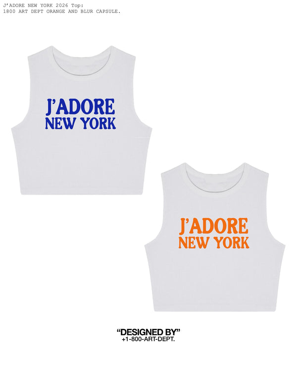 J'ADORE NEW YORK Tank Top - WMNS - Inspried By Classic Dior