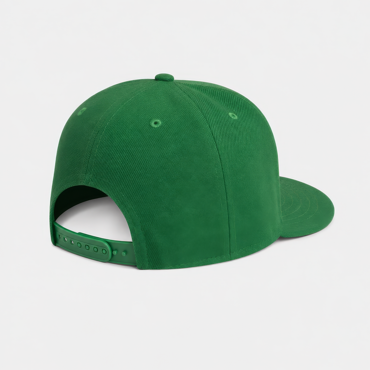 Naira Yankee Snapback Hat | ₦ x NY Embroidered Cap — Green