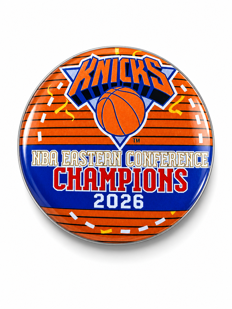 New York Knicks  Memoriabilia Button Packs 2.25" ( 6 ) - Championship & Nostalgia Edition