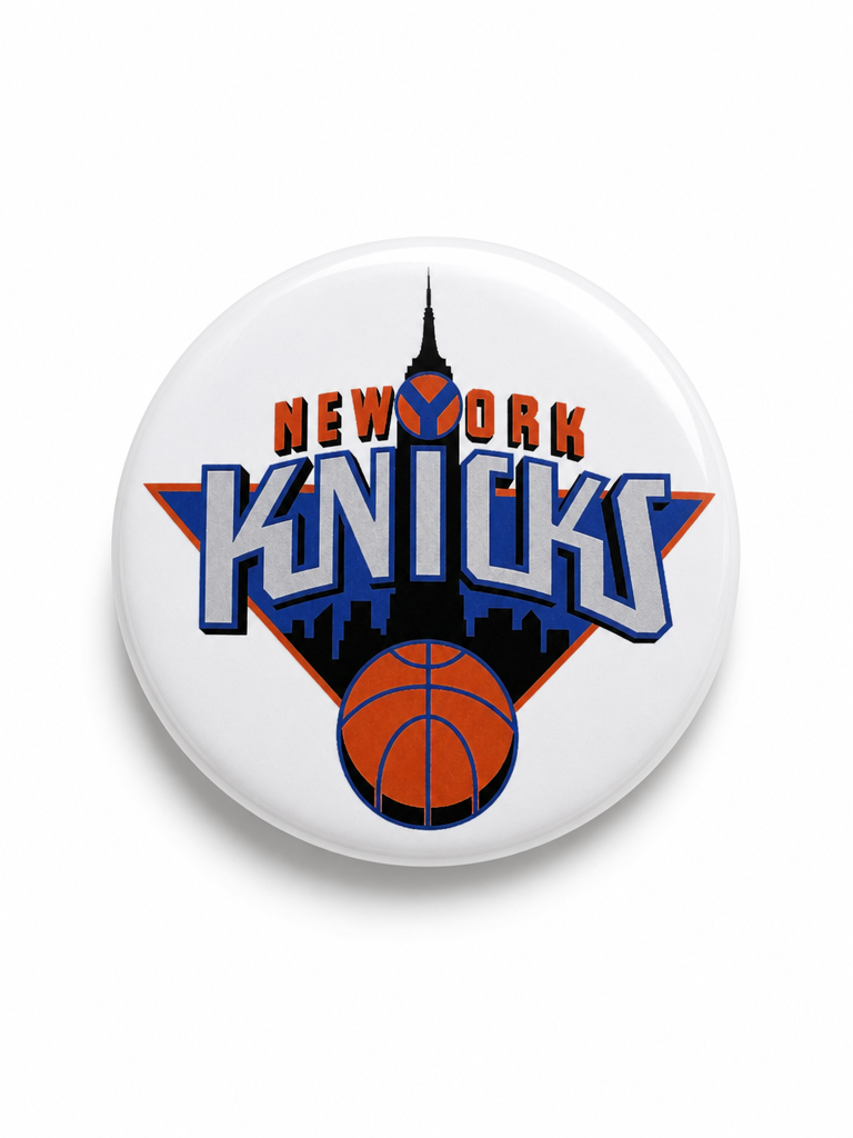 New York Knicks  Memoriabilia Button Packs 2.25" ( 6 ) - Championship & Nostalgia Edition