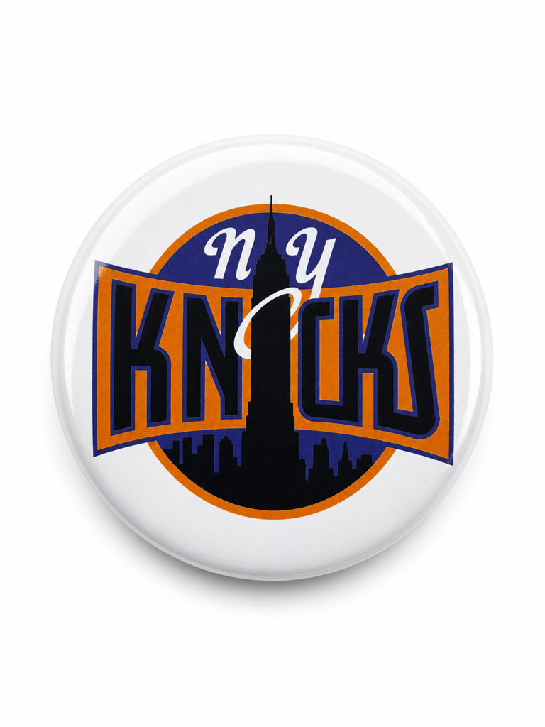 New York Knicks  Memoriabilia Button Packs 2.25" ( 6 ) - Championship & Nostalgia Edition