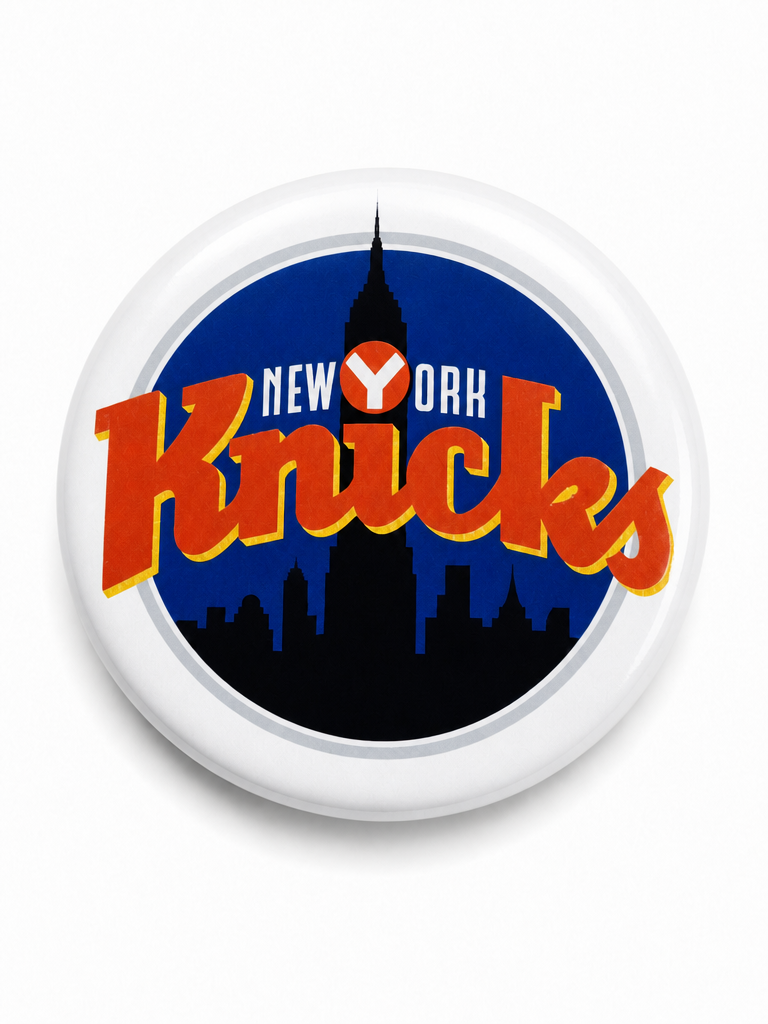 New York Knicks  Memoriabilia Button Packs 2.25" ( 6 ) - Championship & Nostalgia Edition