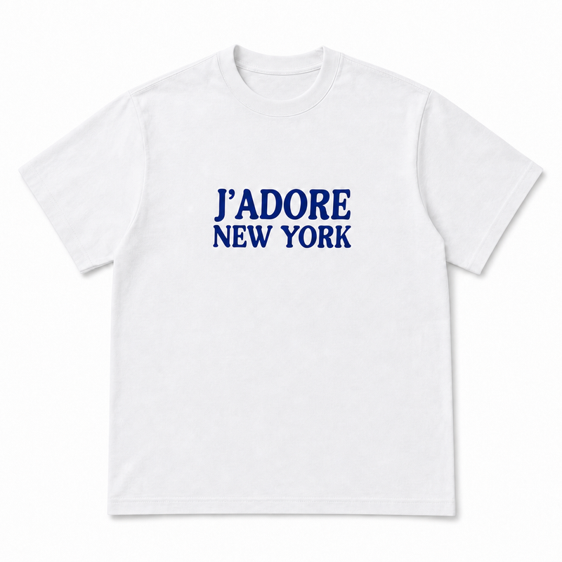 J'ADORE NEW YORK T-Shirt - Inspried By Classic Dior - All Colors