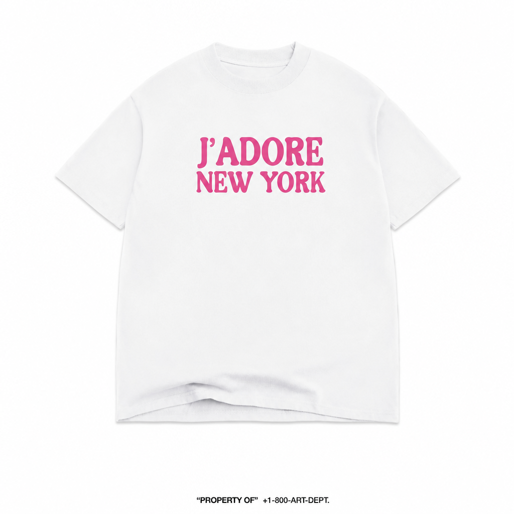 J'ADORE NEW YORK T-Shirt - Inspried By Classic Dior - All Colors