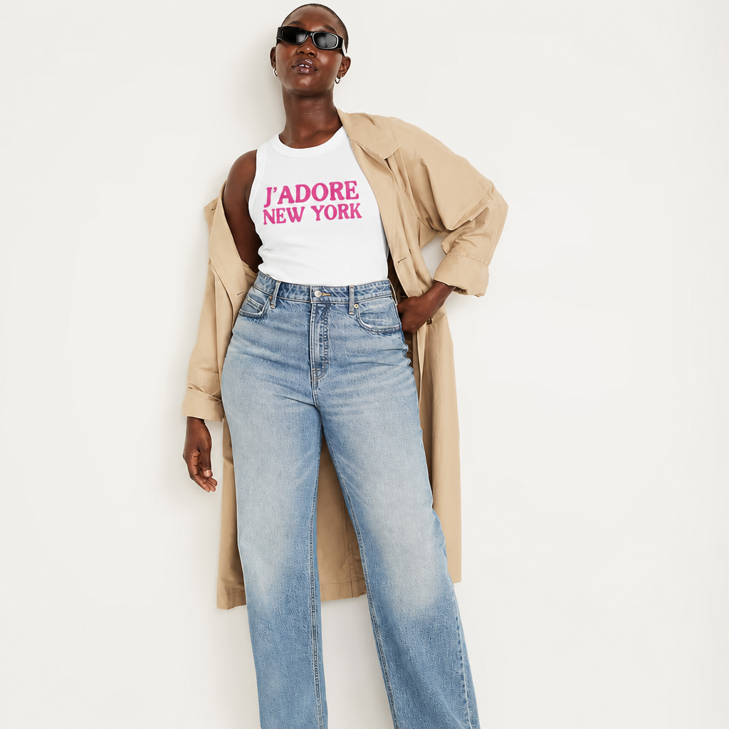 J'ADORE NEW YORK Tank Top - WMNS - Inspried By Classic Dior
