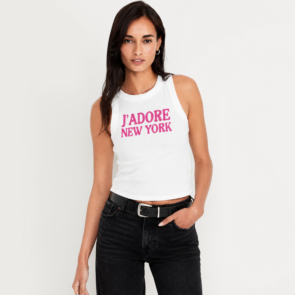 J'ADORE NEW YORK Tank Top - WMNS - Inspried By Classic Dior